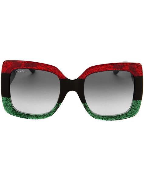 gucci blue glitter sunglasses|women Gucci glasses sunglasses.